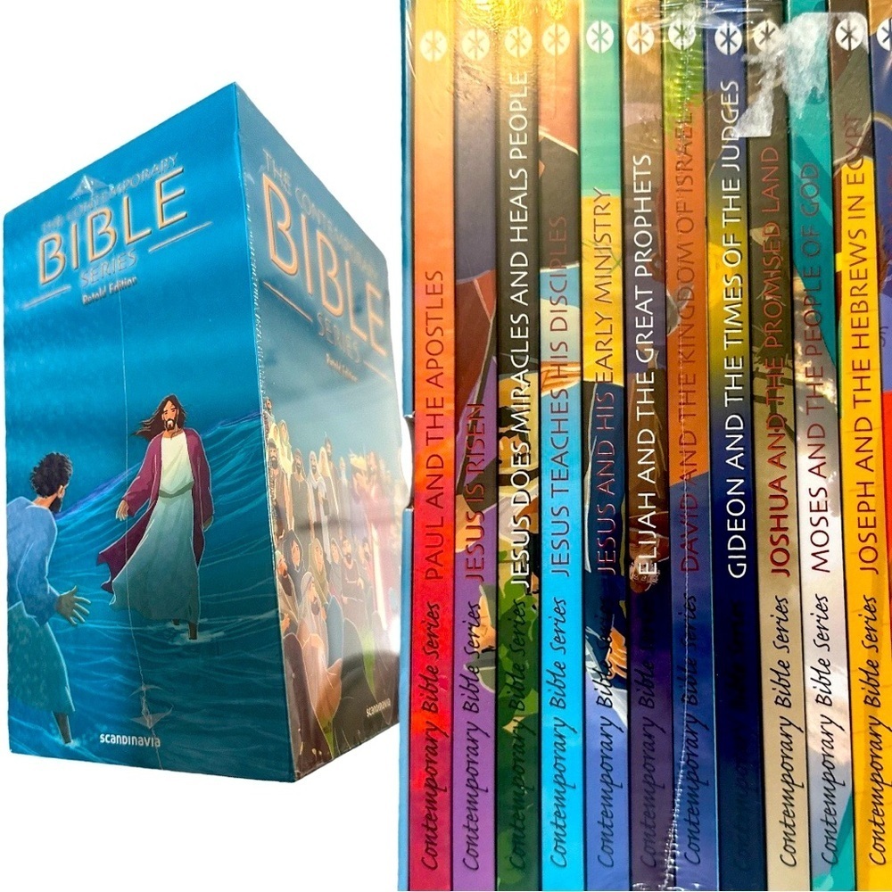 New Contemporary Bible Series Retold Edition 12 Books Cased Children’s Stories
